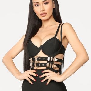 Fully in charge bandage dress Fashion nova!